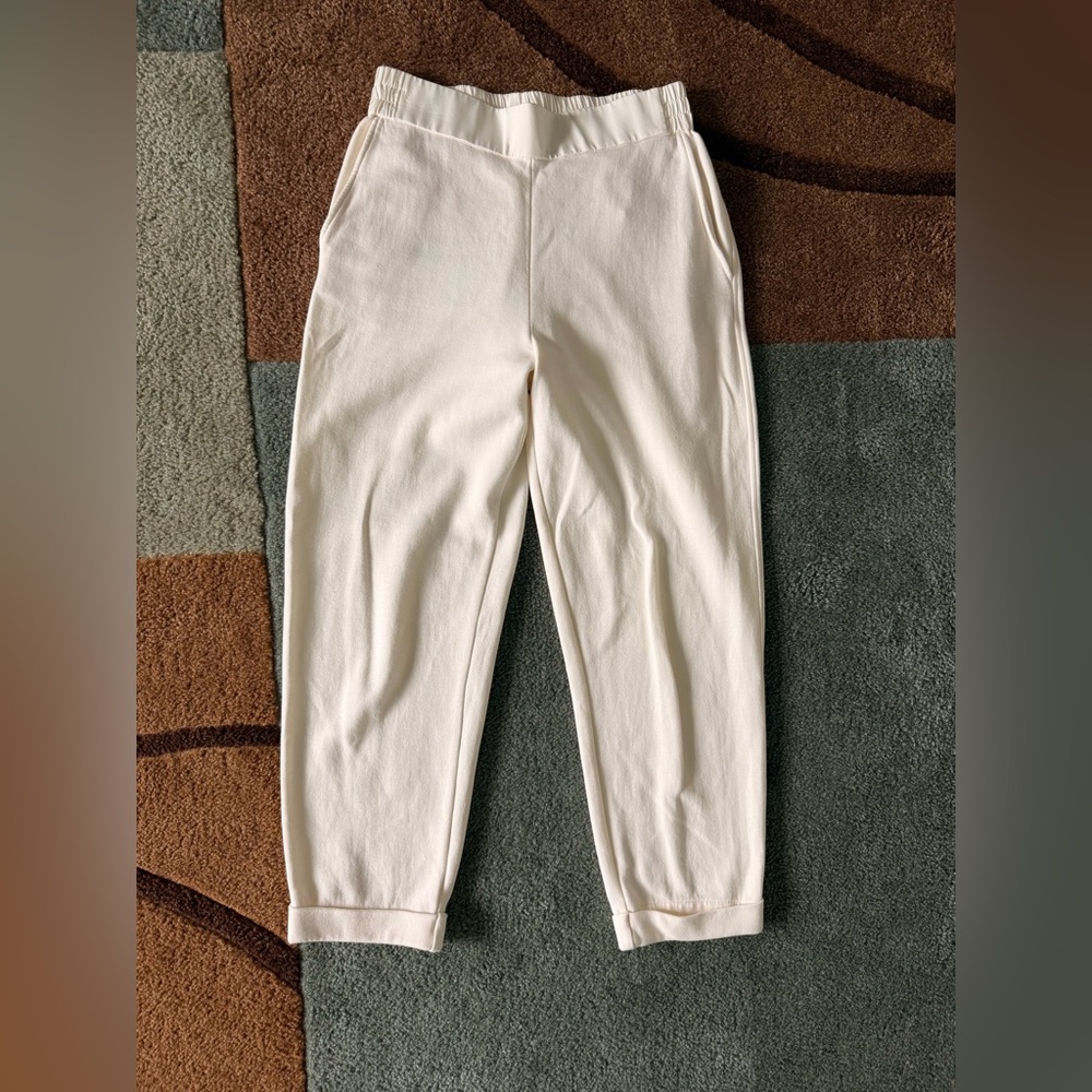 Massimo Dutti Linen Blend Flowy Trousers size XS